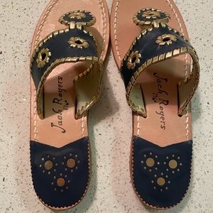 Jack Rogers Nantucket Gold Sandal